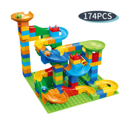 Fun Marble Run Building Blocks Set - Yeezlab