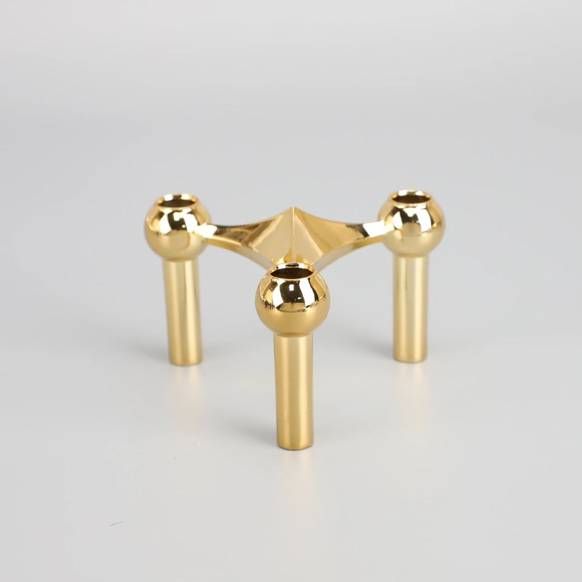 Unique Metal Candle Holder Decorative Centerpiece