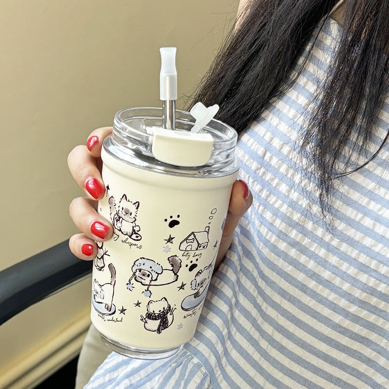 Insulated Tumbler | Premium Cute Double Wall Vacuum Cup