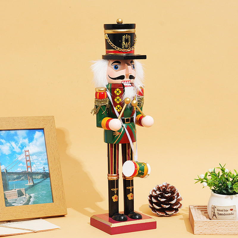 Traditional Handcrafted Wooden Nutcracker Figure