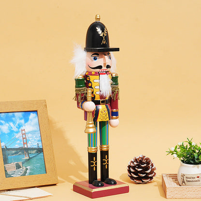 Traditional Handcrafted Wooden Nutcracker Figure