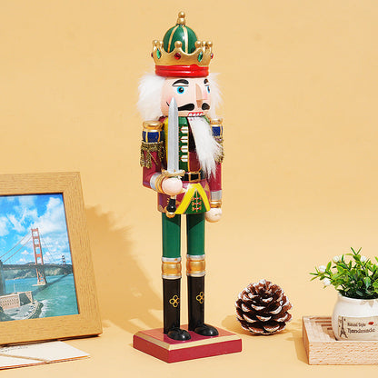 Traditional Handcrafted Wooden Nutcracker Figure