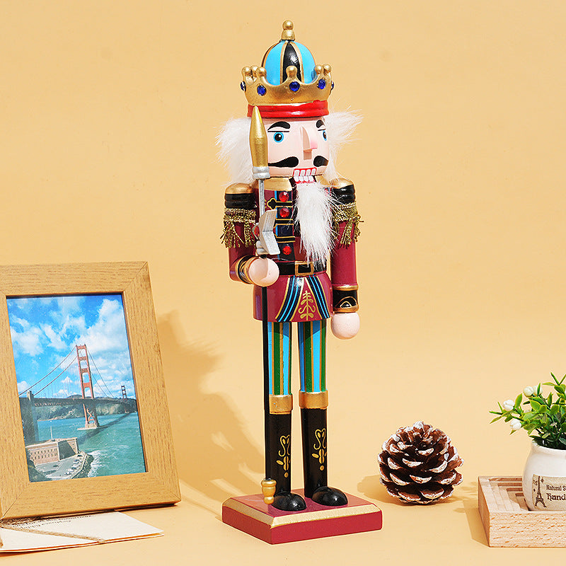 Traditional Handcrafted Wooden Nutcracker Figure