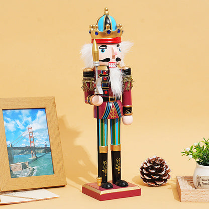 Traditional Handcrafted Wooden Nutcracker Figure