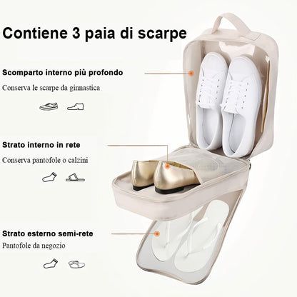 Organized Shoe Storage Box