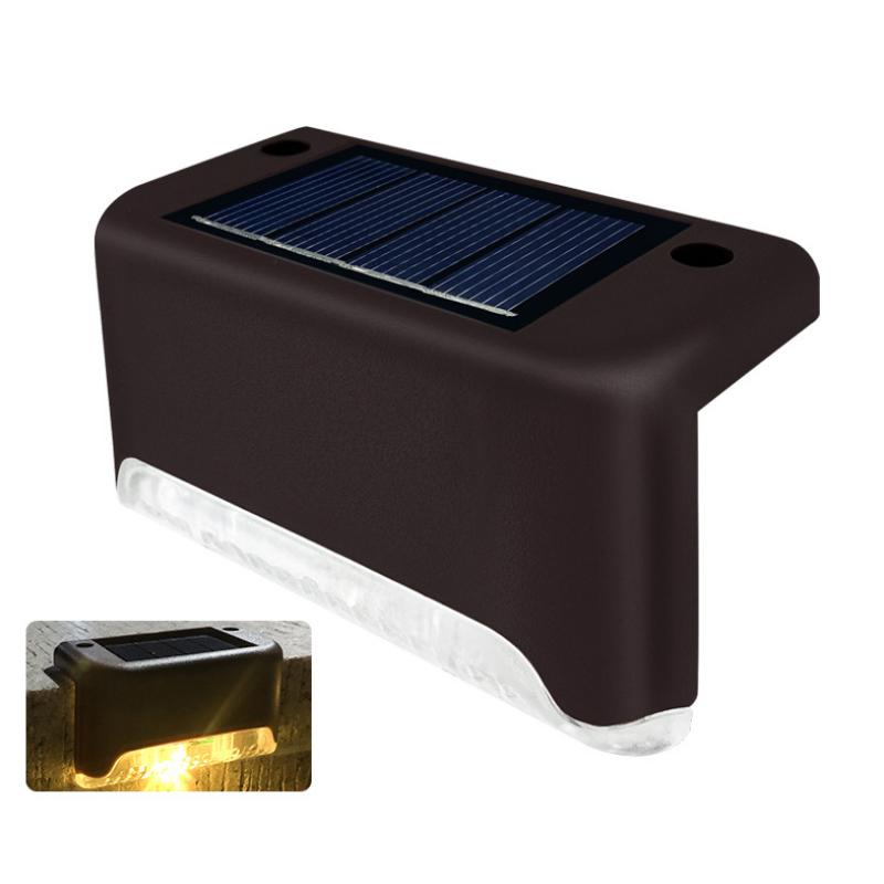 Solar Powered Garden Step Lights (4 Pack)