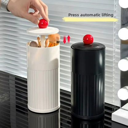 Portable Compact Cosmetic Brush Storage Case