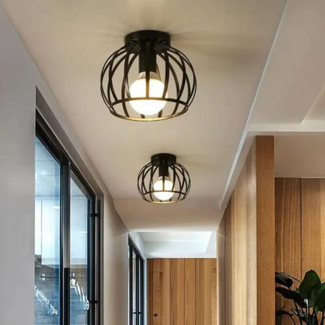 Modern Open Cage Ceiling Light - Yeezlab