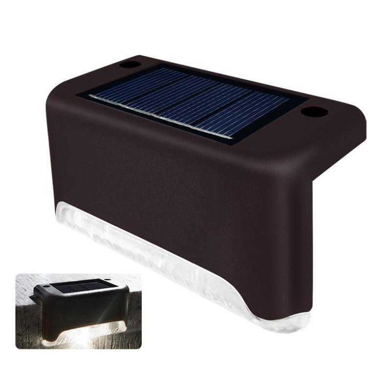 Solar Powered Garden Step Lights (4 Pack)