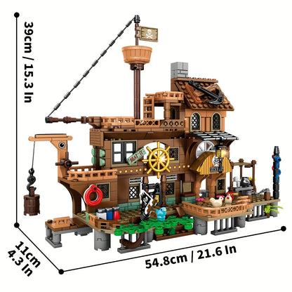 Fun Pirate Ship Playset for Kids Adventure Game