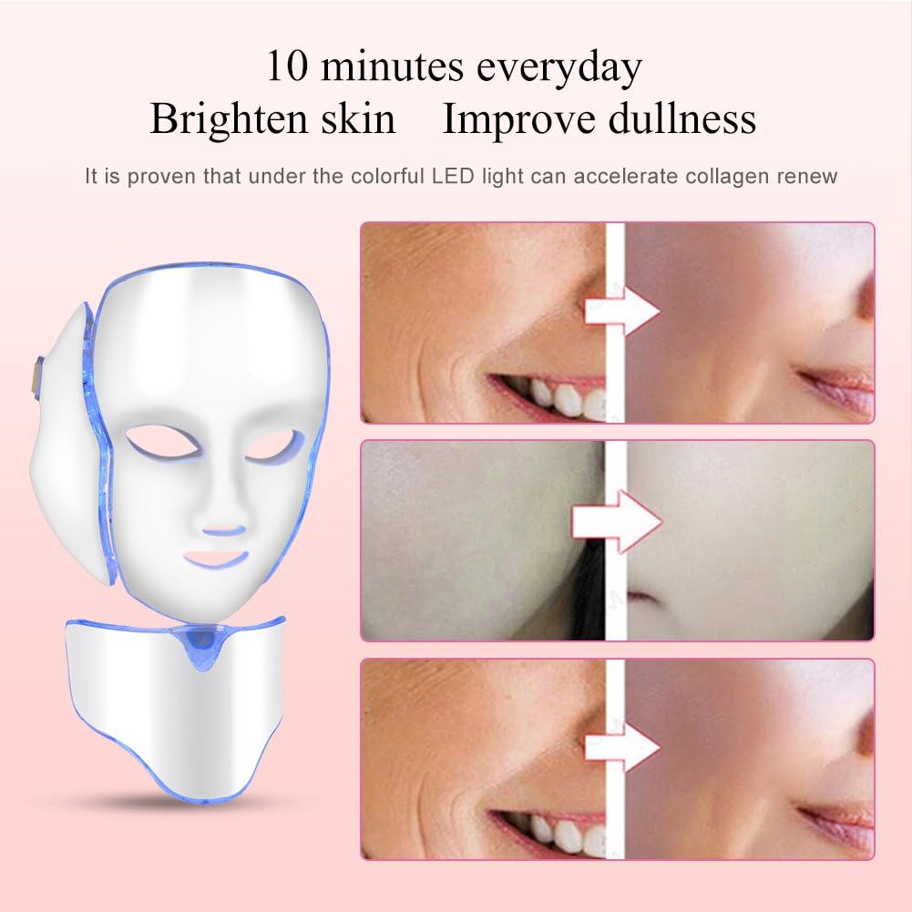 Advanced LED Face Mask 7 Color Skin Care
