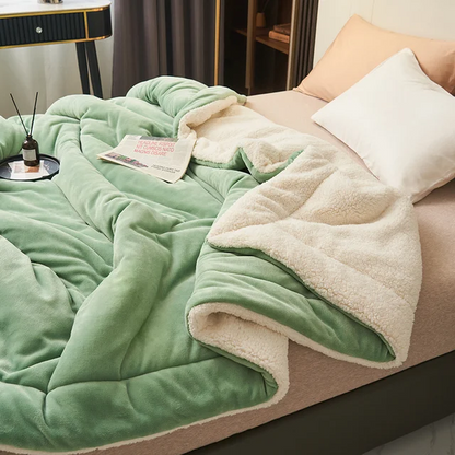 Plush Fleece Cozy Throw Blanket