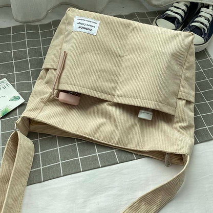 Fashionable Canvas Crossbody Purse