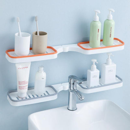 Easy Install Bathroom Corner Shelf - Yeezlab