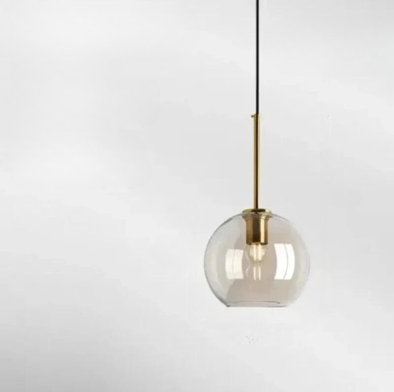 Modern Glass Drop Pendant Light
