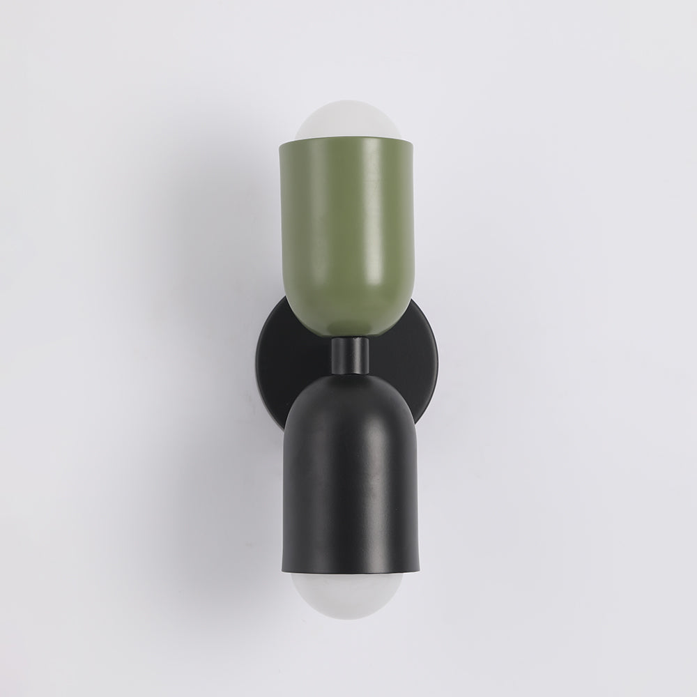 Minimalist White Wall Light Fixture