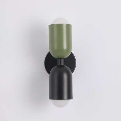 Minimalist White Wall Light Fixture