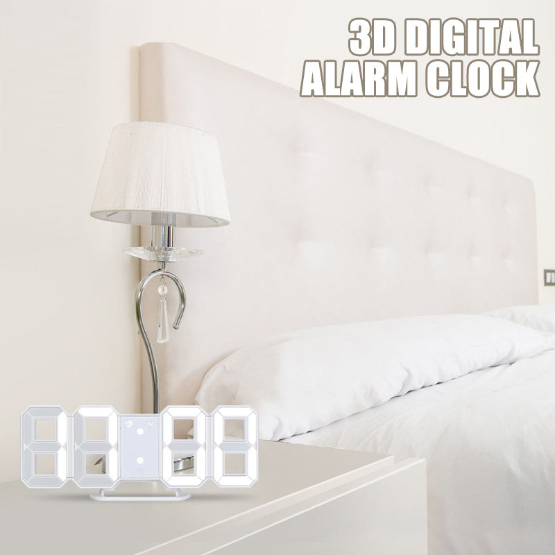 Smart 3D LED Alarm Clock