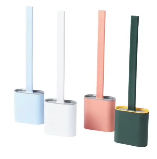 Soft Bristle Toilet Brush for Gentle Deep Cleaning - Yeezlab