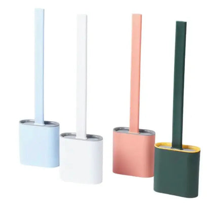 Soft Bristle Toilet Brush for Gentle Deep Cleaning - Yeezlab