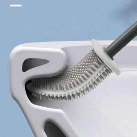 Soft Bristle Toilet Brush for Gentle Deep Cleaning