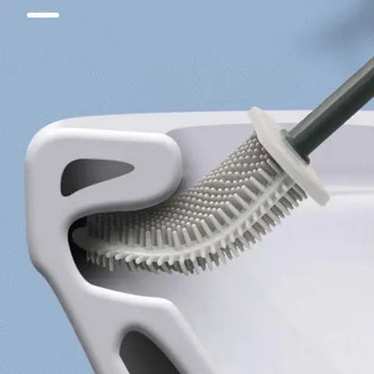 Soft Bristle Toilet Brush for Gentle Deep Cleaning