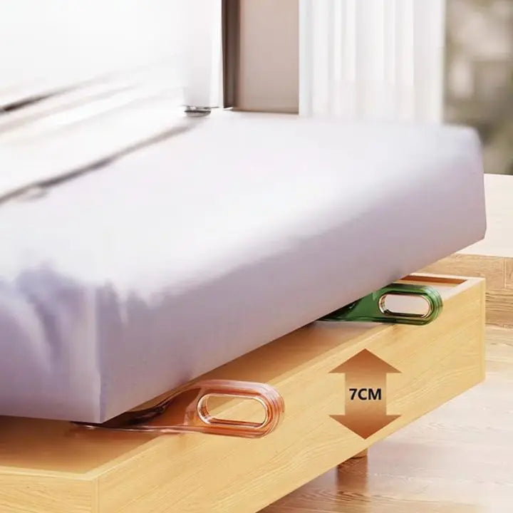 Easy Bed Riser and Sheet Helper Tool