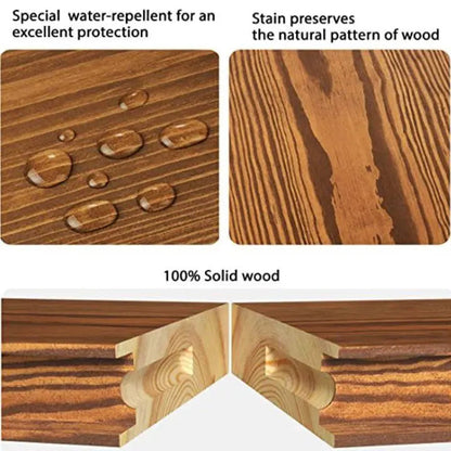 Reclaimed Wood Floating Wall Shelves - Modern & Compact