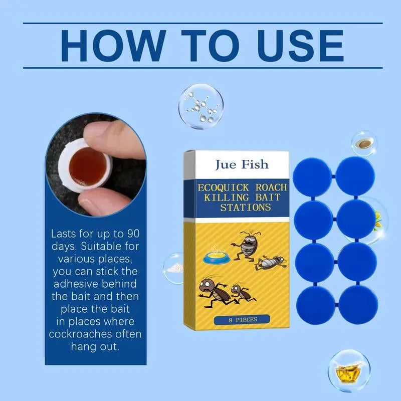 Effective Natural Roach Trap with Long Lasting Results