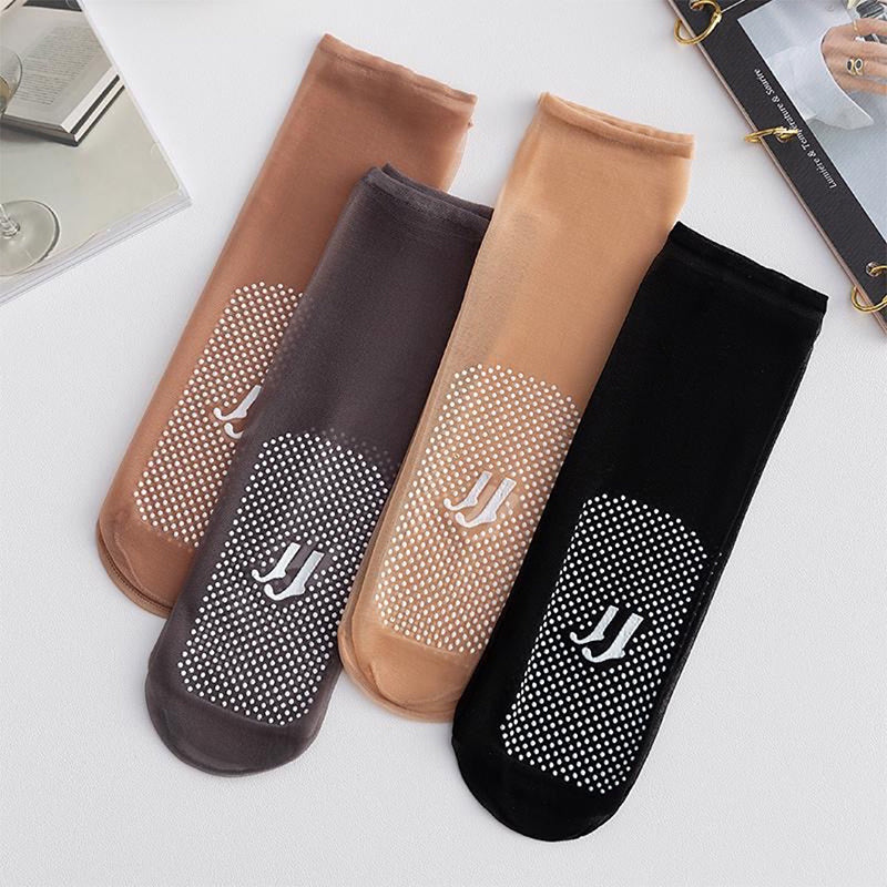 Clear Grip Crystal Soft Socks