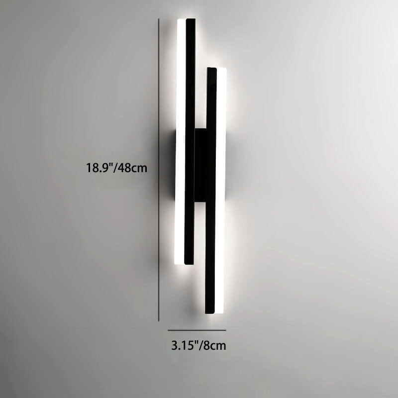 Sleek LED Wall Light | Dimmable Modern Lamp
