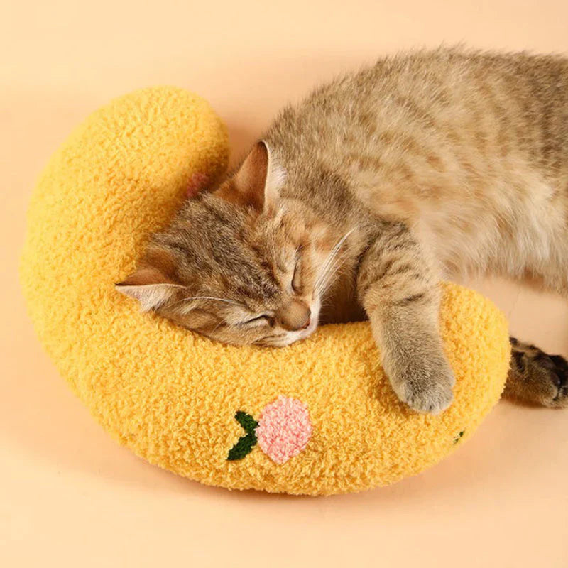 Soft Cute Kitten Throw Pillow