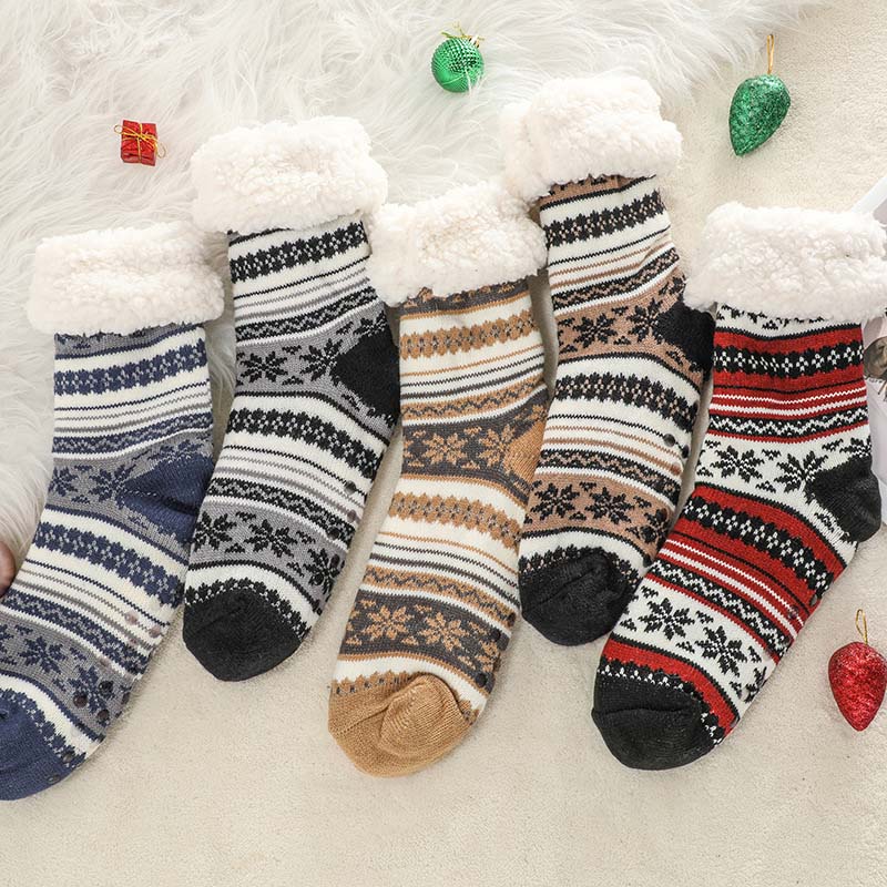 Plush Luxury Cashmere House Socks