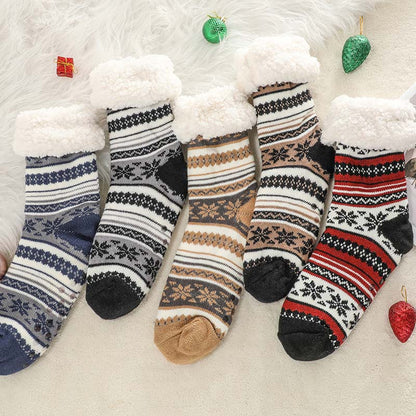 Plush Luxury Cashmere House Socks