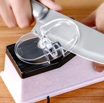 Easy Knife Sharpener with 6 Replaceable Grinding Stones - Yeezlab