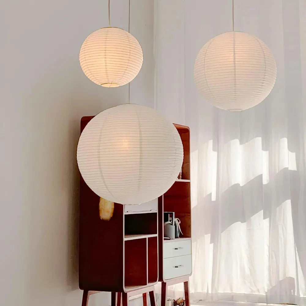 Simple Japanese Style Pendant Light