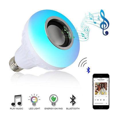Wi-Fi LED Bulb with Bluetooth Wireless Speaker