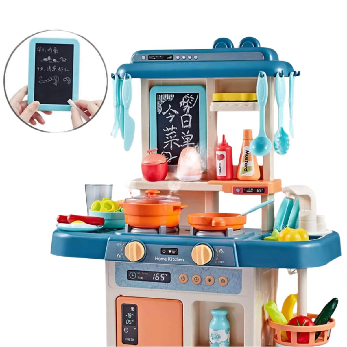 Kids Play Kitchen Sink Water Toy Set - Yeezlab