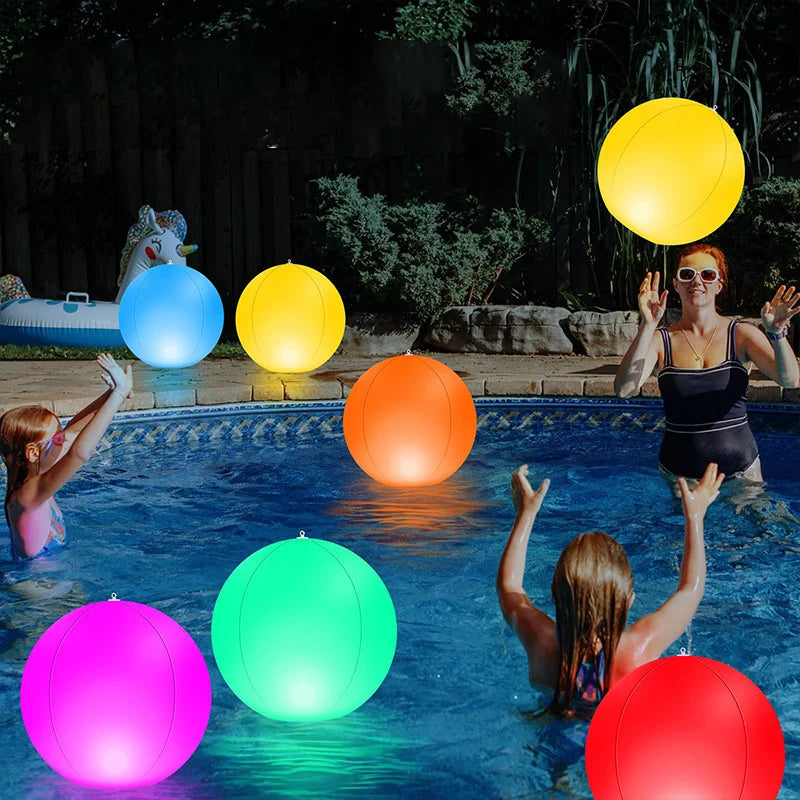 Colorful LED Water Globe Night Light