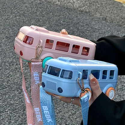 Fun Travel Bus Shaped Water Bottle