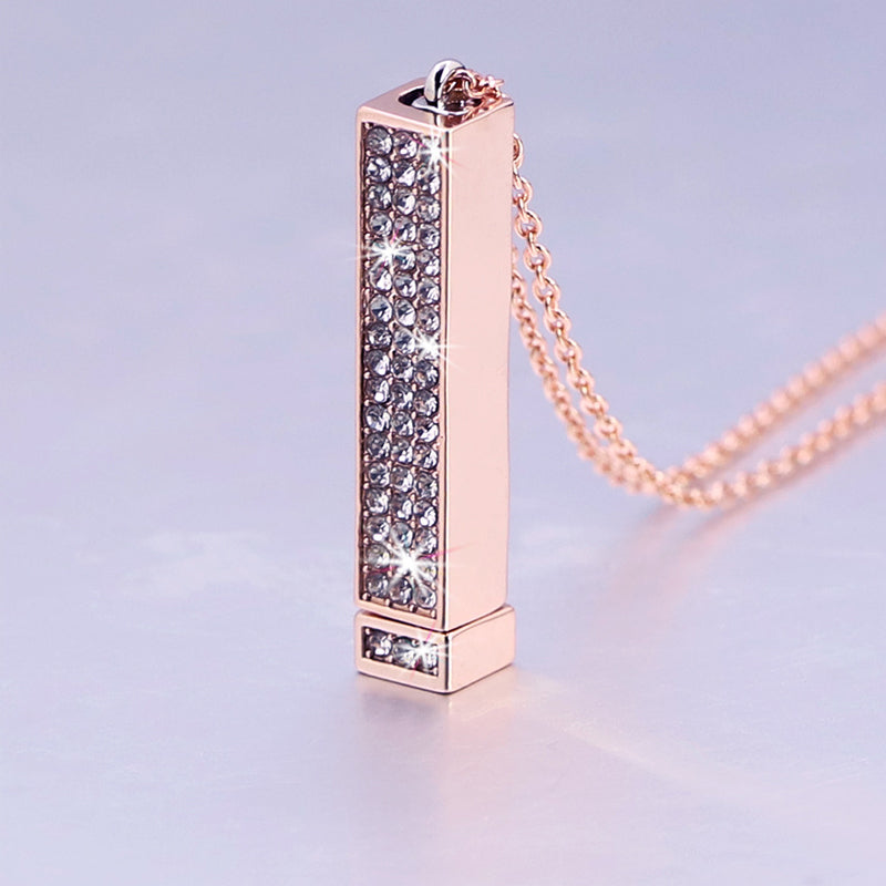 Romantic Hidden Message Heart Pendant Necklace - Yeezlab