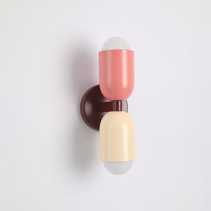 Minimalist White Wall Light Fixture