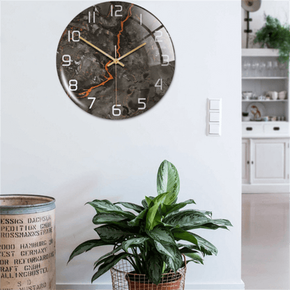Modern Marble Silent Wall Clock