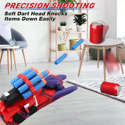 Spiderman Web Shooter Toy with Glove Launcher