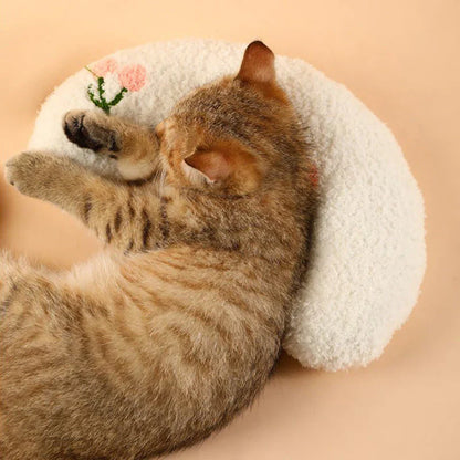 Soft Cute Kitten Throw Pillow