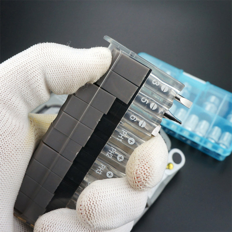 Compact Multi Bit Screwdriver Set