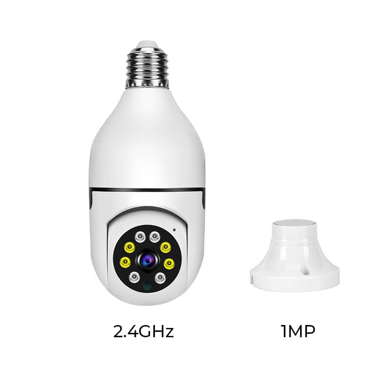 Smart WiFi Security Camera Light Bulb