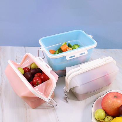 Space Saving Silicone Food Container Box