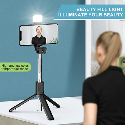 Compact 6-in-1 Wireless Bluetooth Selfie Rod