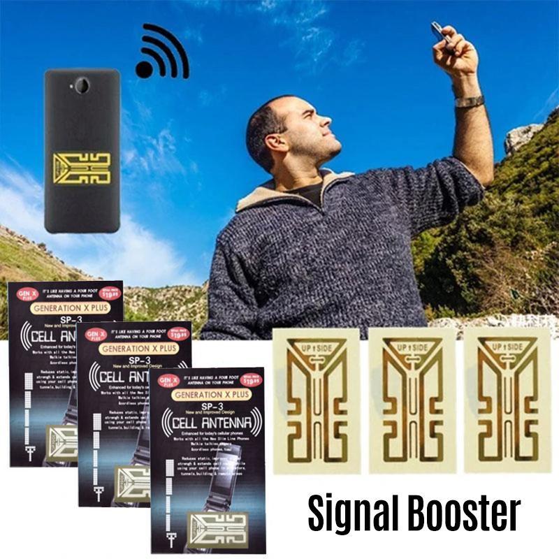 Strong Mobile Phone Signal Boost Sticker with Long Antenna